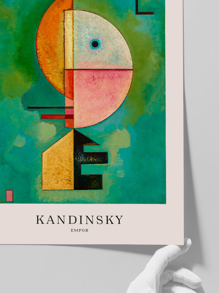 Kandinsky Empor - Art Print Poster