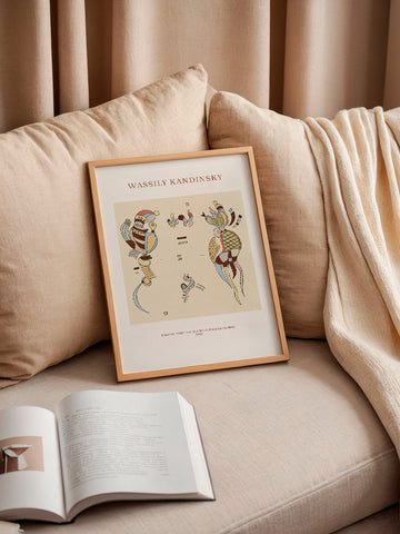 Kandinsky Esquisse pour Tissu ou Projet pour un Fauteuil - Art Print Kandinsky Esquisse pour Tissu ou Projet pour un Fauteuil - Art Print