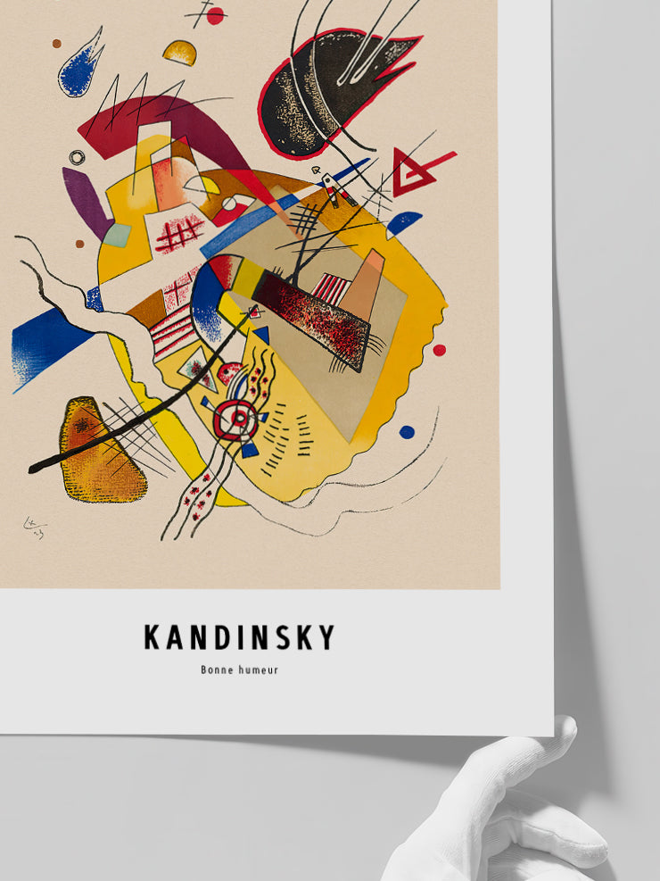 Kandinsky Good Mood - Art Print Poster