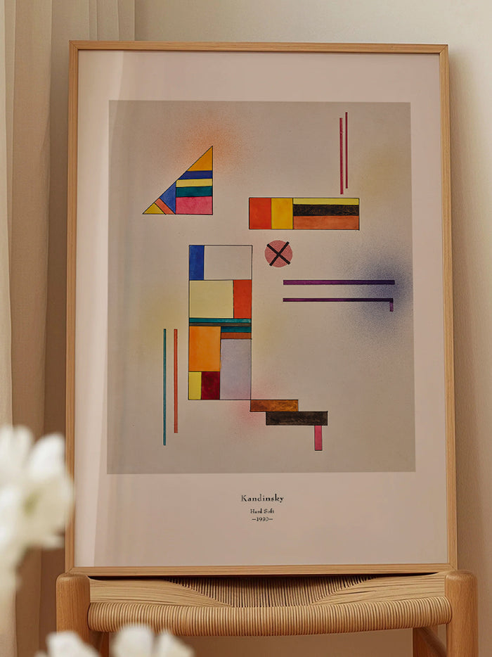 Kandinsky Hard Soft - Art Print Poster