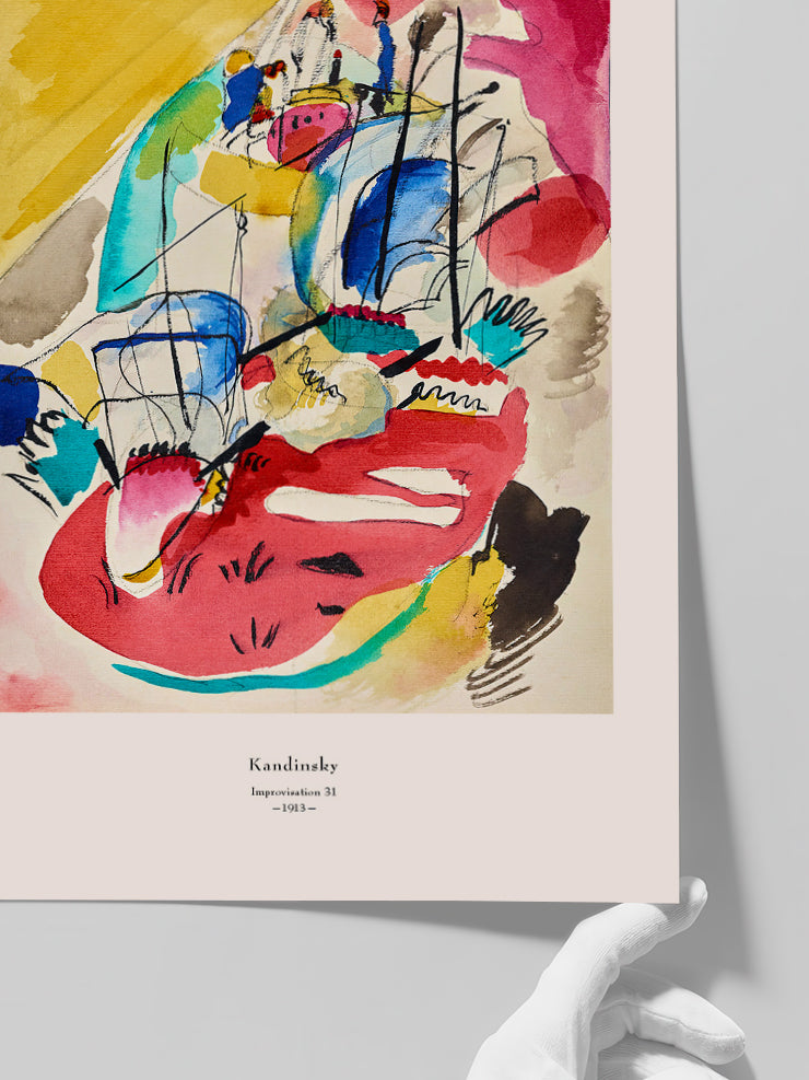 Kandinsky Improvisation 31 - Art Print Poster