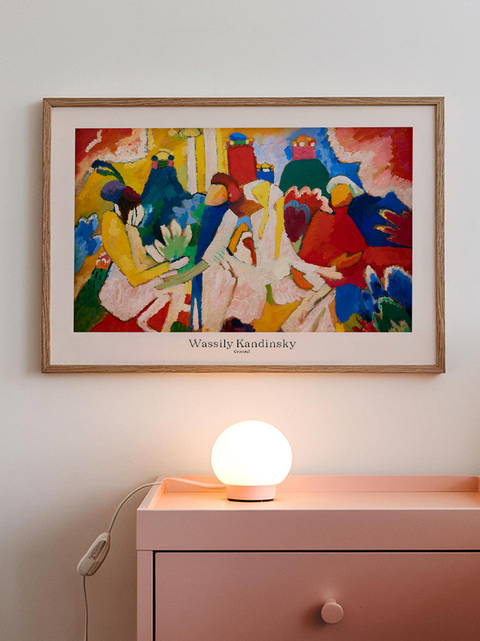 Kandinsky Oriental - Art Print Poster