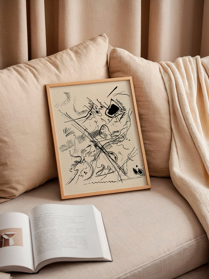 Kandinsky Sketch N1 - Art Print Poster