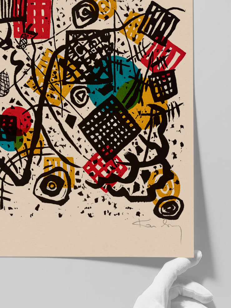 Kandinsky Small Worlds V - Art Print Poster