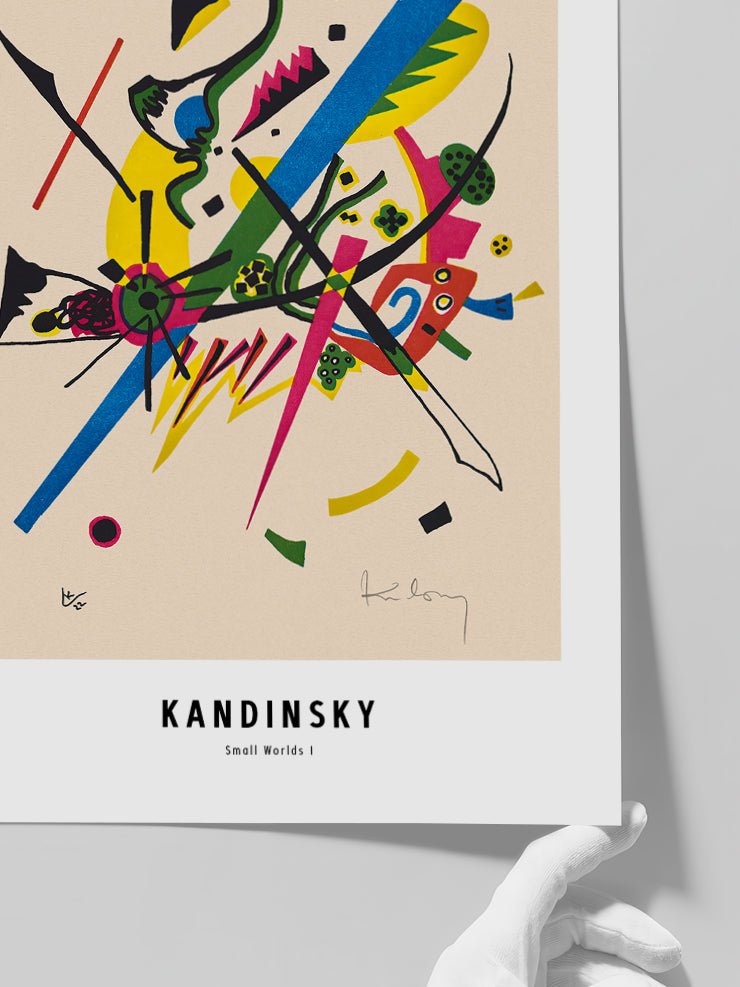 Kandinsky Small Worlds I - Art Print Poster