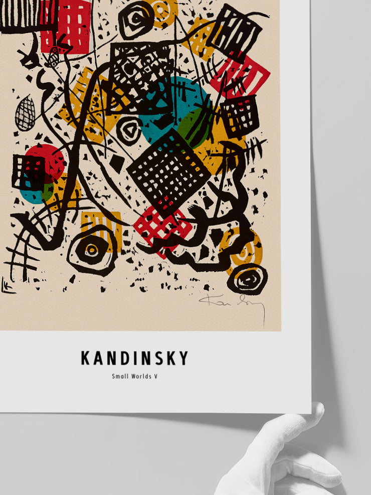 Kandinsky Small Worlds V - Art Print Poster
