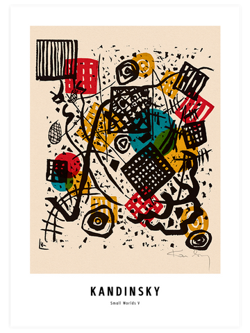 Kandinsky Small Worlds V - Art Print Kandinsky Small Worlds V - Art Print