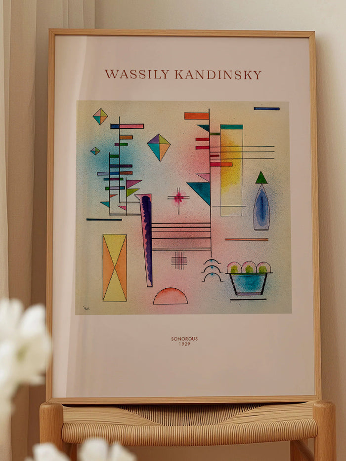 Kandinsky Sonorous - Art Print Poster