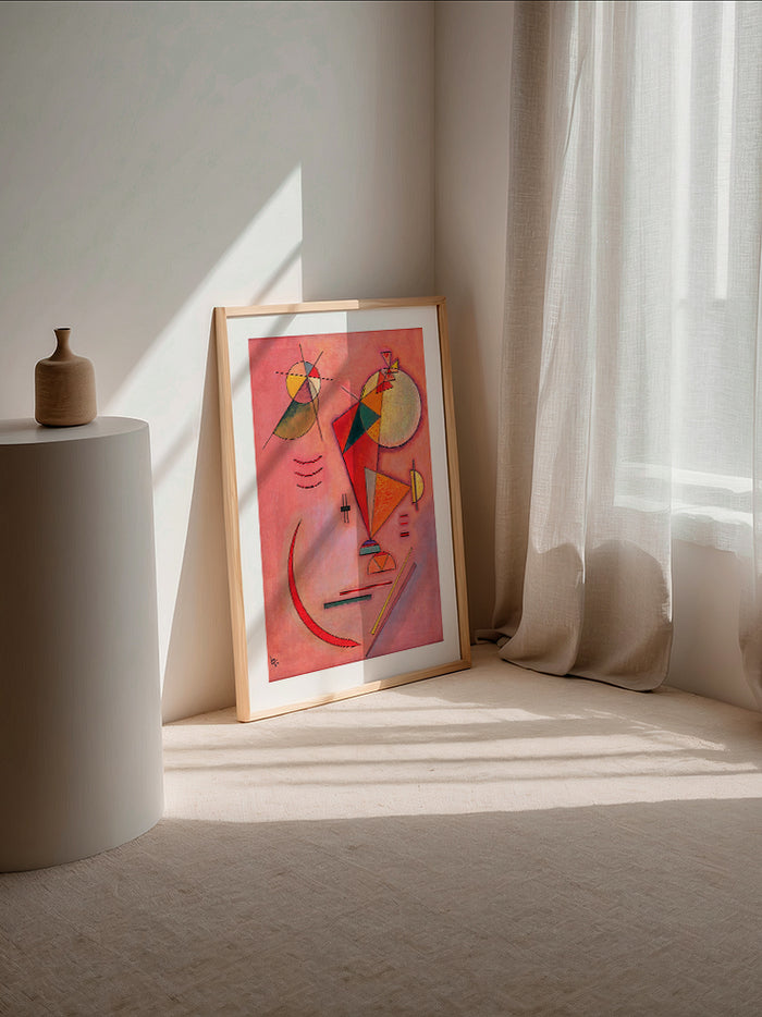 Wassily Kandinsky Taciturn - Art Print Poster