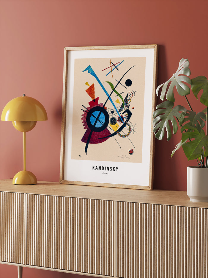 Kandinsky Violett - Art Print Poster