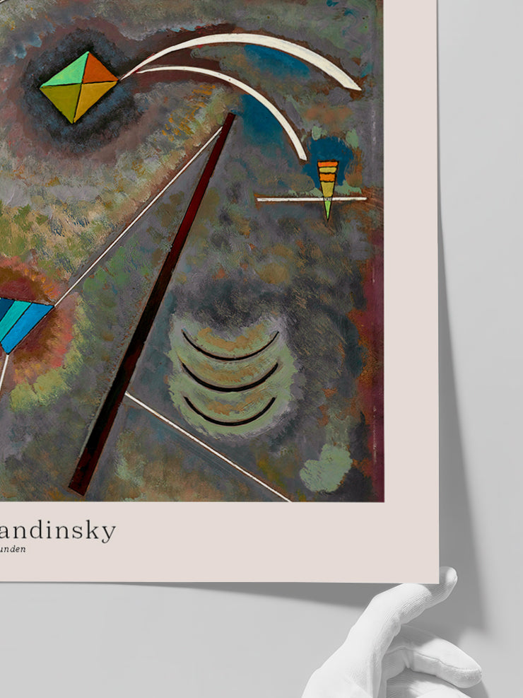 Kandinsky Weissgebunden - Art Print Poster