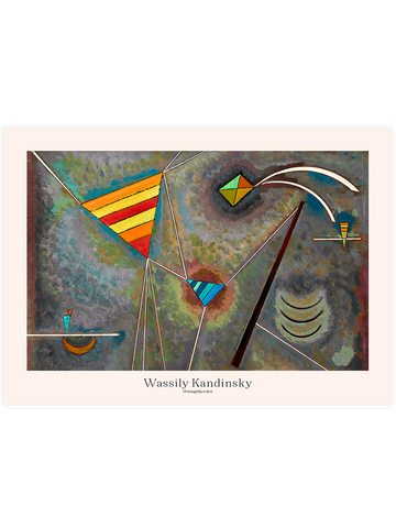 Kandinsky Weissgebunden - Art Print Kandinsky Weissgebunden - Art Print