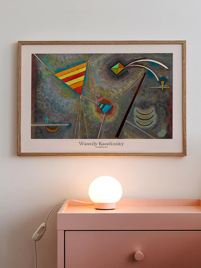 Kandinsky Weissgebunden - Art Print Poster