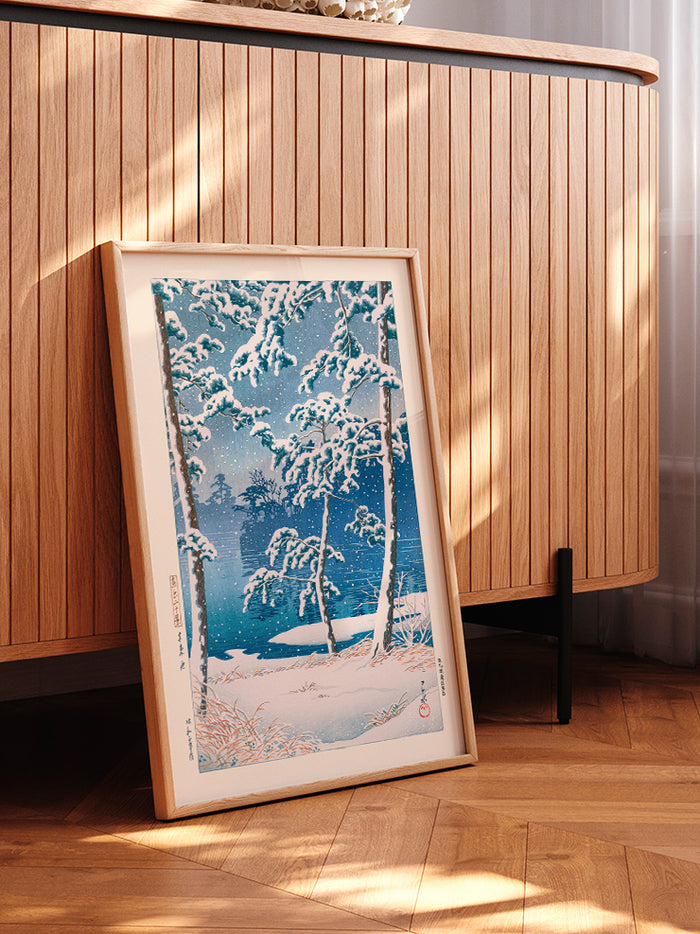 Kawase Senzoku Pond - Art Print Poster