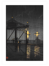 Kawase Shin Ohashi Bridge - Art Print
