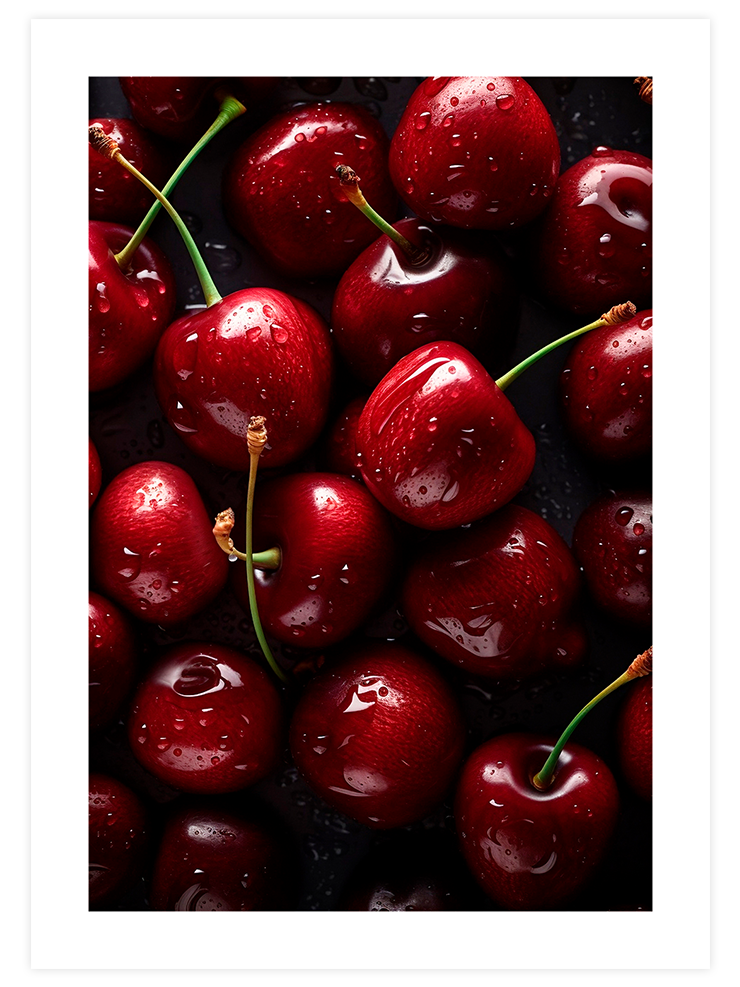 Cherries - Art Print Fotoğraflar Poster