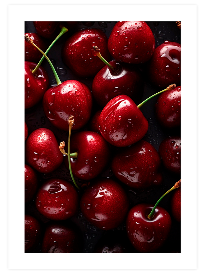 Cherries - Art Print Fotoğraflar Poster