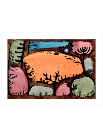 Klee Der Tag im Wald - Art Print Klee Der Tag im Wald - Art Print