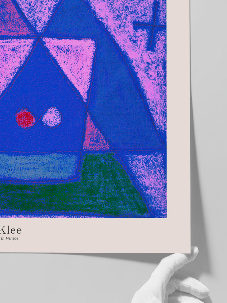 Klee Venedik'te Küçük Bir Oda - Art Print Poster