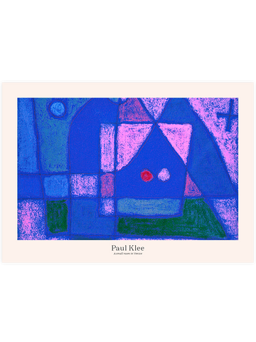 Klee Venedik'te Küçük Bir Oda - Art Print Klee Venedik'te Küçük Bir Oda - Art Print