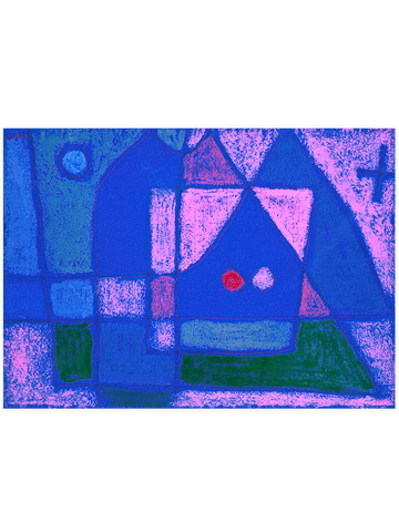 Klee A Small Room in Venice - Art Print Klee A Small Room in Venice - Art Print