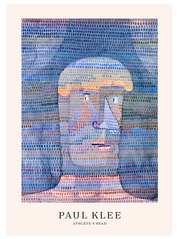 Klee Athlete's Head - Art Print Klee Athlete's Head - Art Print