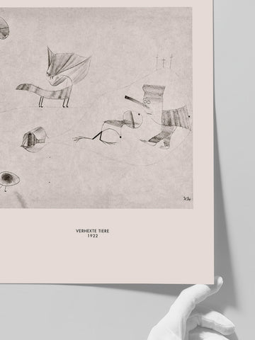 Klee Verhexte Tiere - Art Print Klee Verhexte Tiere - Art Print