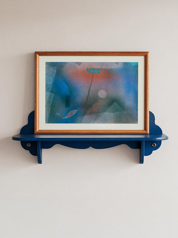 Klee Bird Wandering Off - Art Print Klee Bird Wandering Off - Art Print