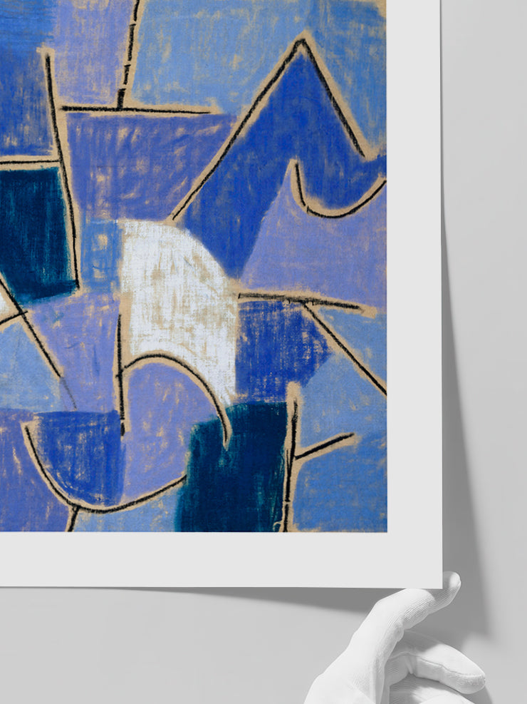 Klee Blue Night - Art Print Poster