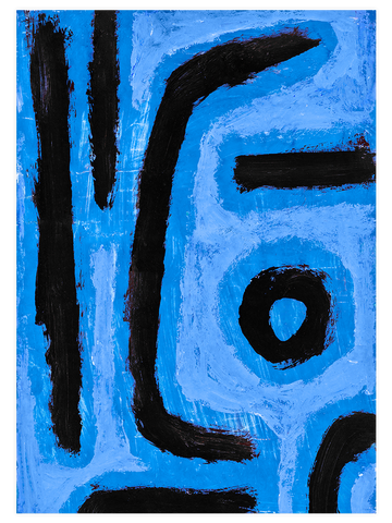 Klee Chord for a Flower Theater - Art Print Klee Chord for a Flower Theater - Art Print