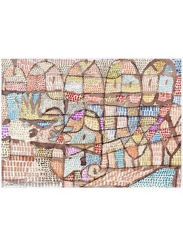 Klee Fertile Well Ordered - Art Print Klee Fertile Well Ordered - Art Print