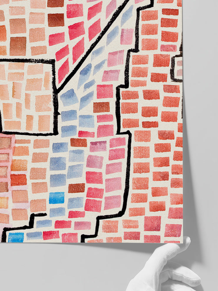 Klee Fertility Tended To - Art Print Poster