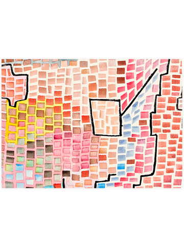 Klee Fertility Tended To - Art Print Klee Fertility Tended To - Art Print