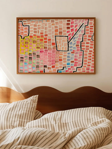 Klee Fertility Tended To - Art Print Klee Fertility Tended To - Art Print