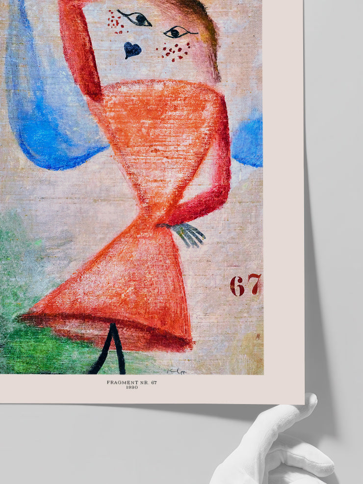 Klee Fragment Nr.67 - Art Print Poster