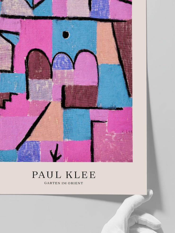 Klee Garten im Orient - Art Print Poster