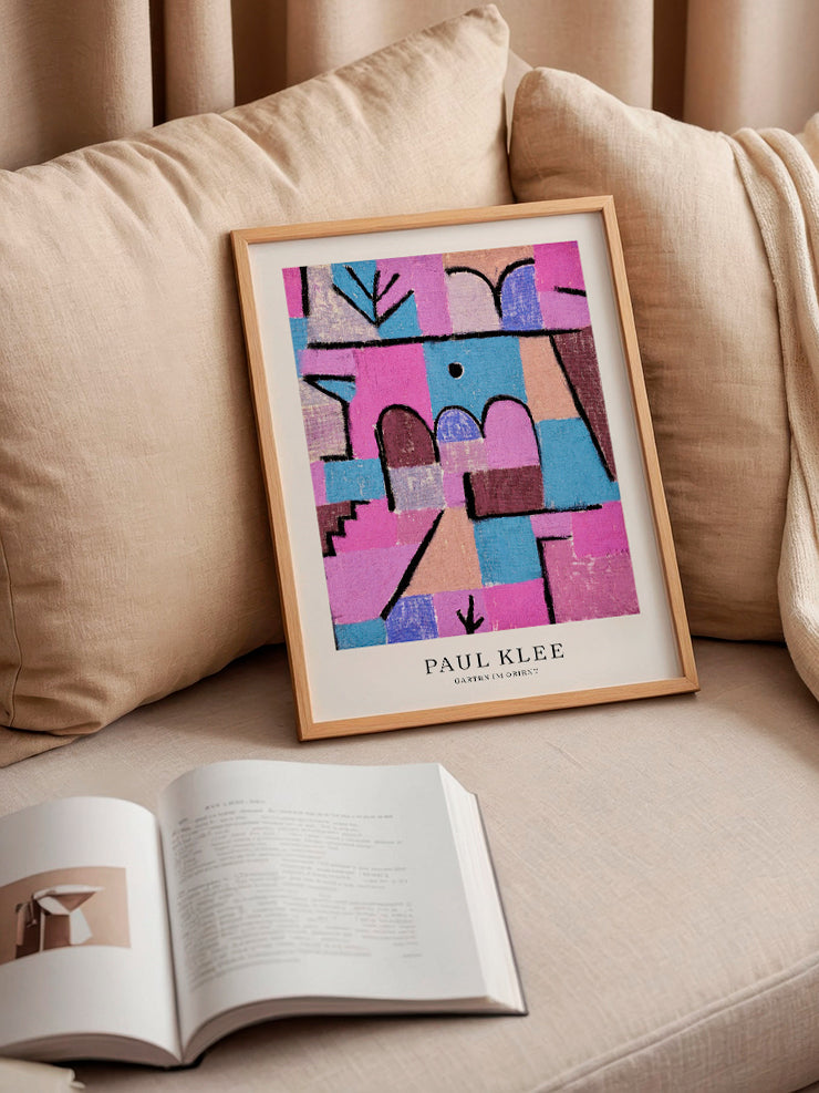 Klee Garten im Orient - Art Print Poster