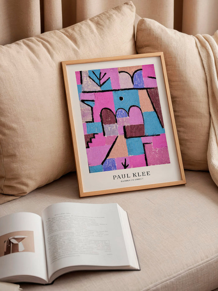 Klee Garten im Orient - Art Print Poster