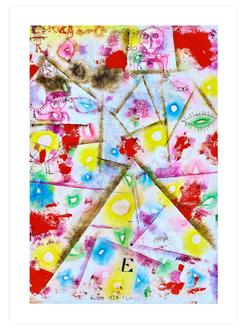 Klee Gedenkblatt E - Art Print Klee Gedenkblatt E - Art Print