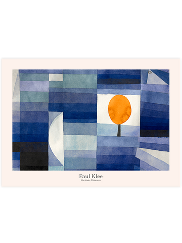 Klee Sonbaharın Habercisi - Art Print Klee Sonbaharın Habercisi - Art Print