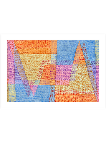Klee La Lumière et les Arêtes - Art Print Klee La Lumière et les Arêtes - Art Print