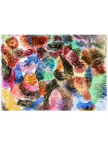 Klee Ormanın Libidosu - Art Print Klee Ormanın Libidosu - Art Print