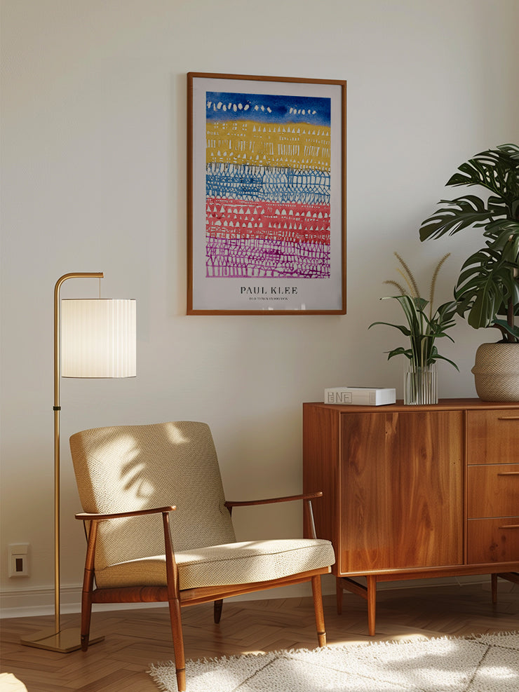 Klee Old Town Overview - Art Print Poster