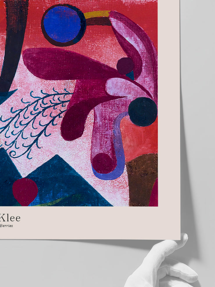 Klee Poisonous Berries - Art Print Poster