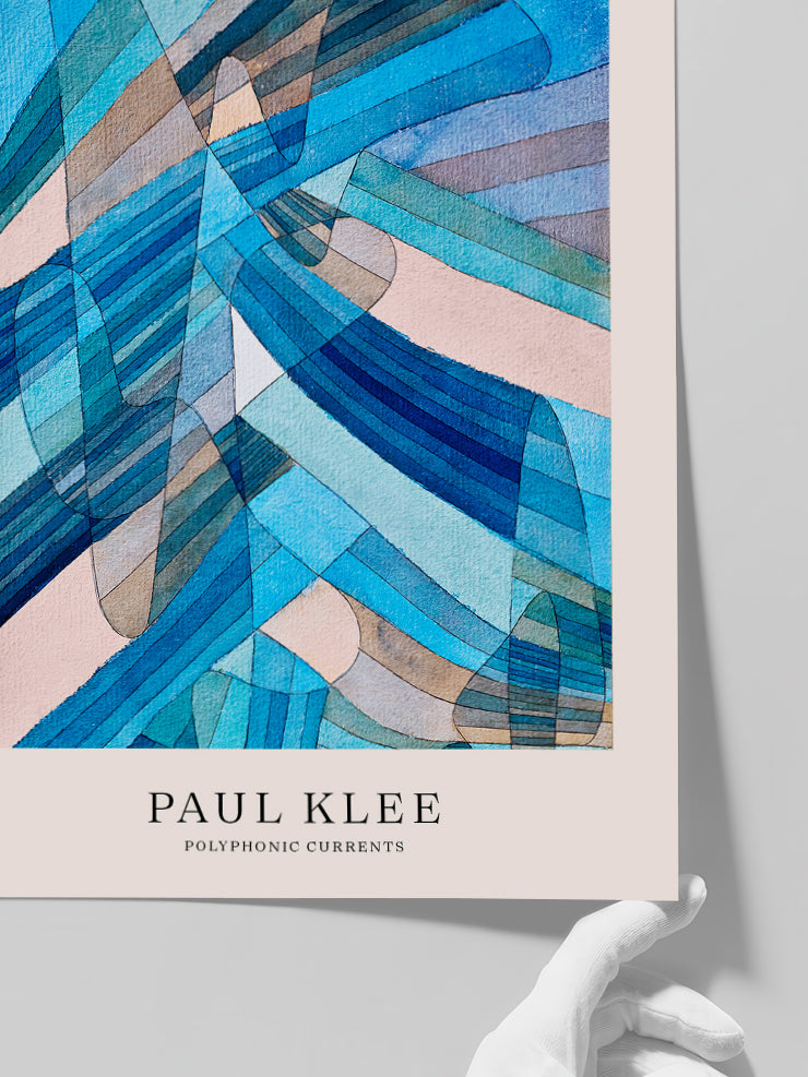 Klee Polyphone Strömungen - Art Print Poster