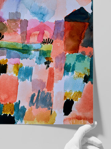 Klee St-Germain near Tunis - Art Print Klee St-Germain near Tunis - Art Print