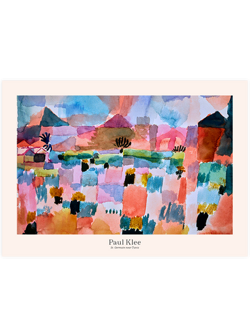 Klee Tunus Yakınlarındaki St-Germain - Art Print Klee Tunus Yakınlarındaki St-Germain - Art Print