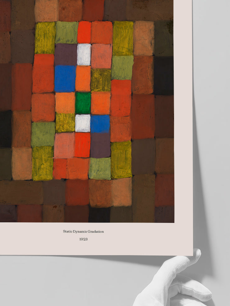 Klee Statik Dinamik Derecelendirme - Art Print Poster