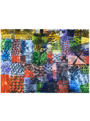 Klee Stickerei - Art Print Klee Stickerei - Art Print