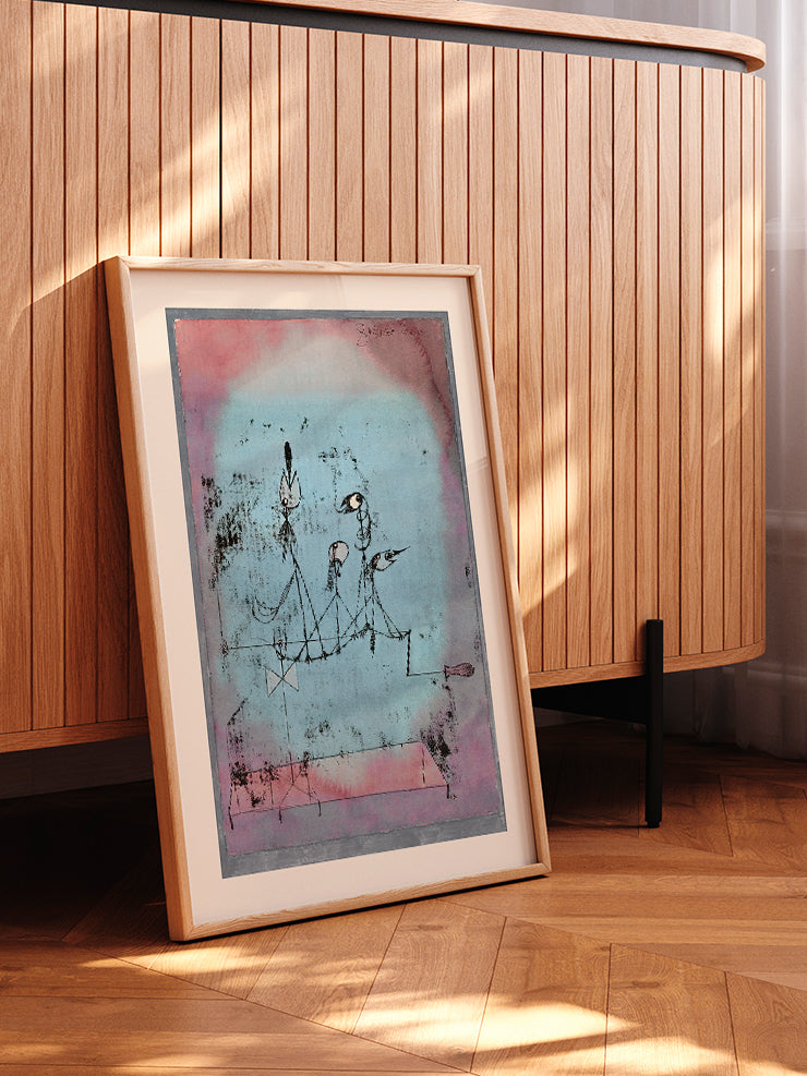 Paul Klee Twittering Machine - Art Print Poster